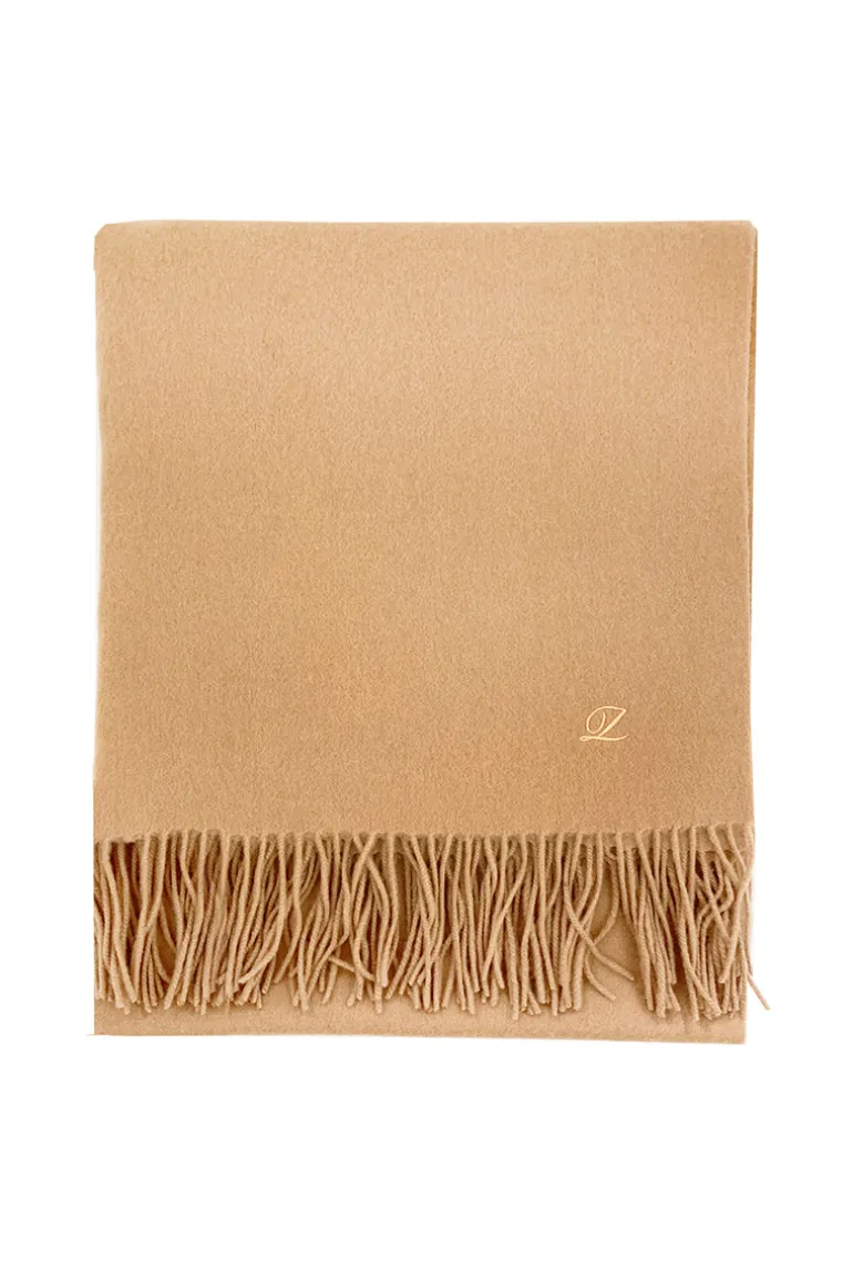 Scarves<CULT MIA HELENA CASHMERE SHAWL IN Camel