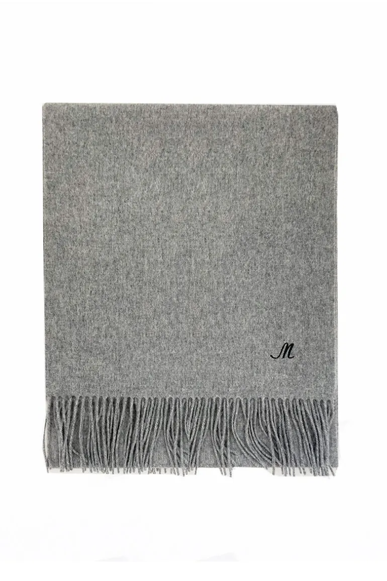 Scarves<CULT MIA HELENA CASHMERE SHAWL IN Steel