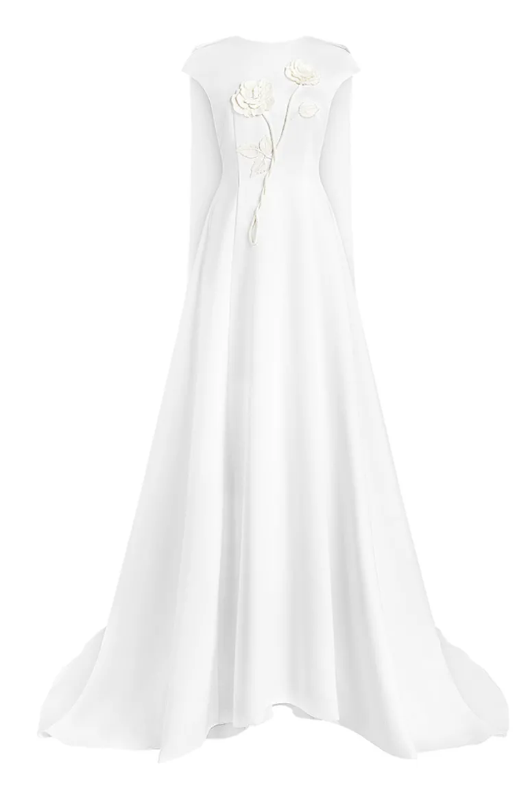 Dresses | Gowns<CULT MIA HILARY LONG GOWN Simply White