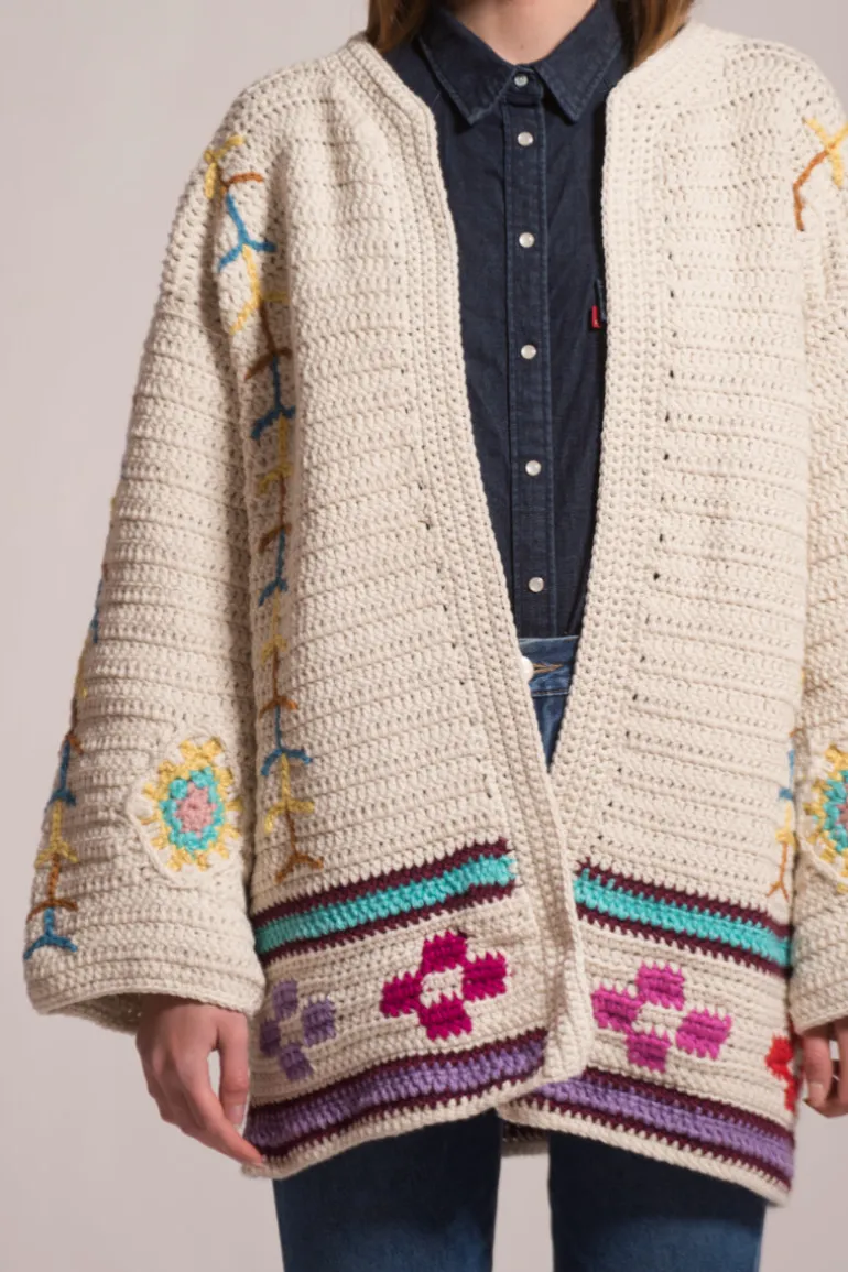 Knitwear<CULT MIA INDIA KNITTED CARDIGAN Multi Coloured