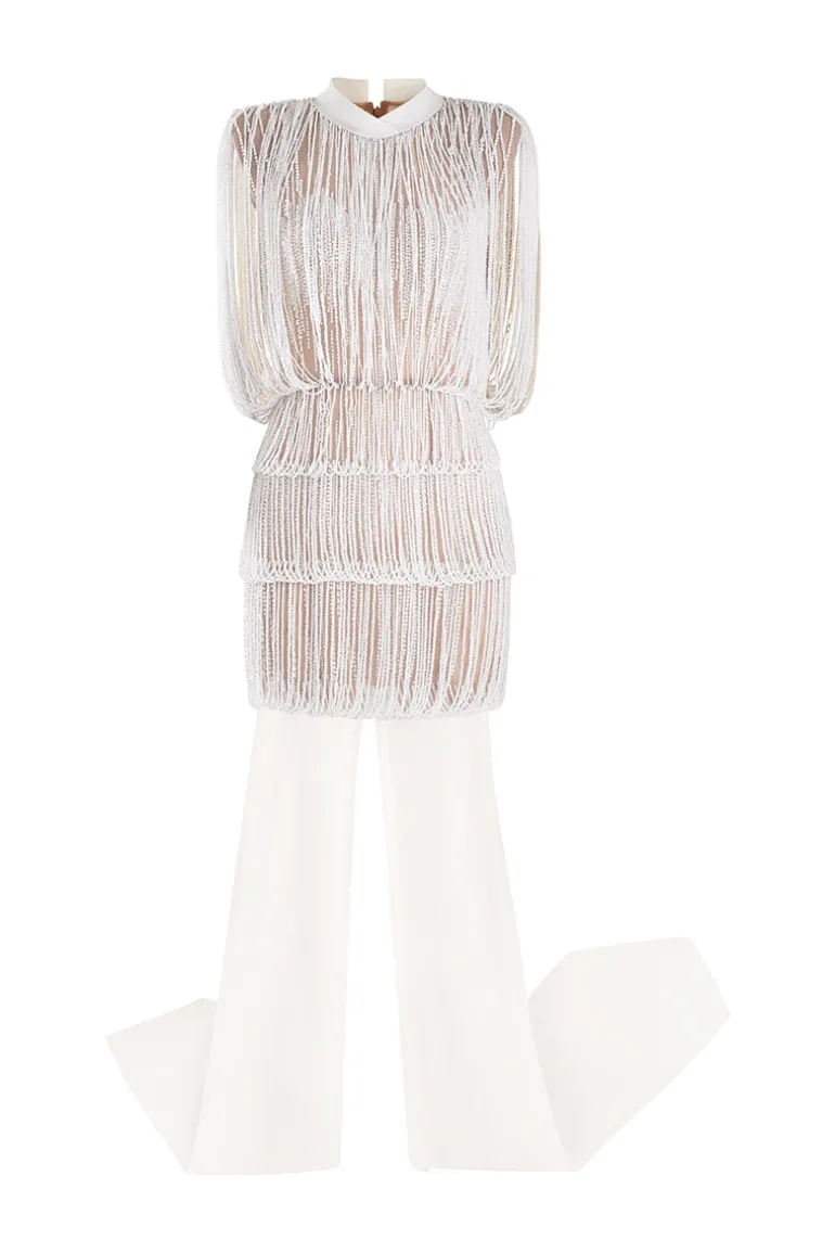 Dresses | Mini Dresses<CULT MIA IVORY GRACE DRESS IN White
