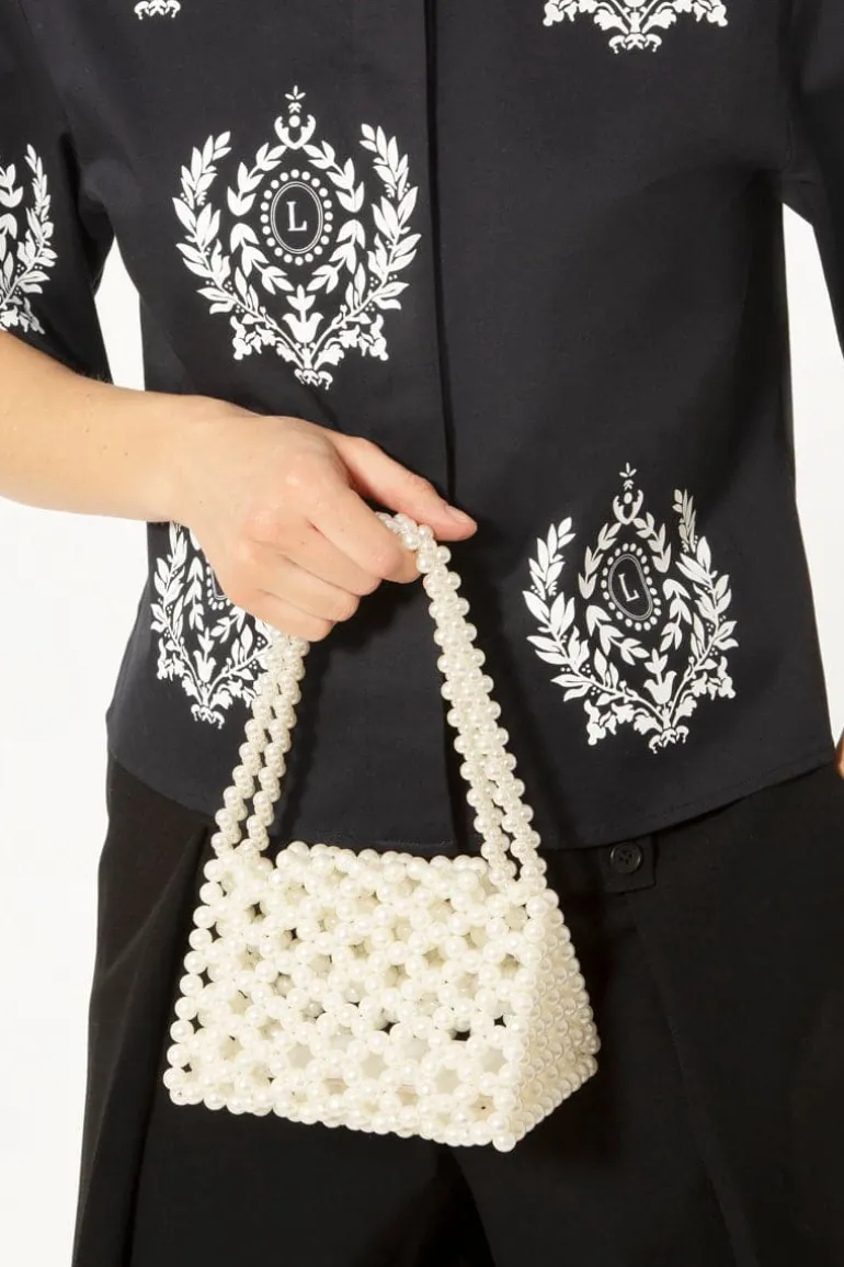 Top Handle Bags<CULT MIA MARIAM MINI TOTE Ivory