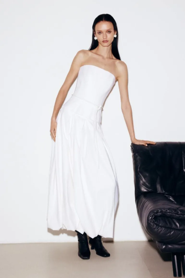 Tops<CULT MIA WOOL CORSET Ivory