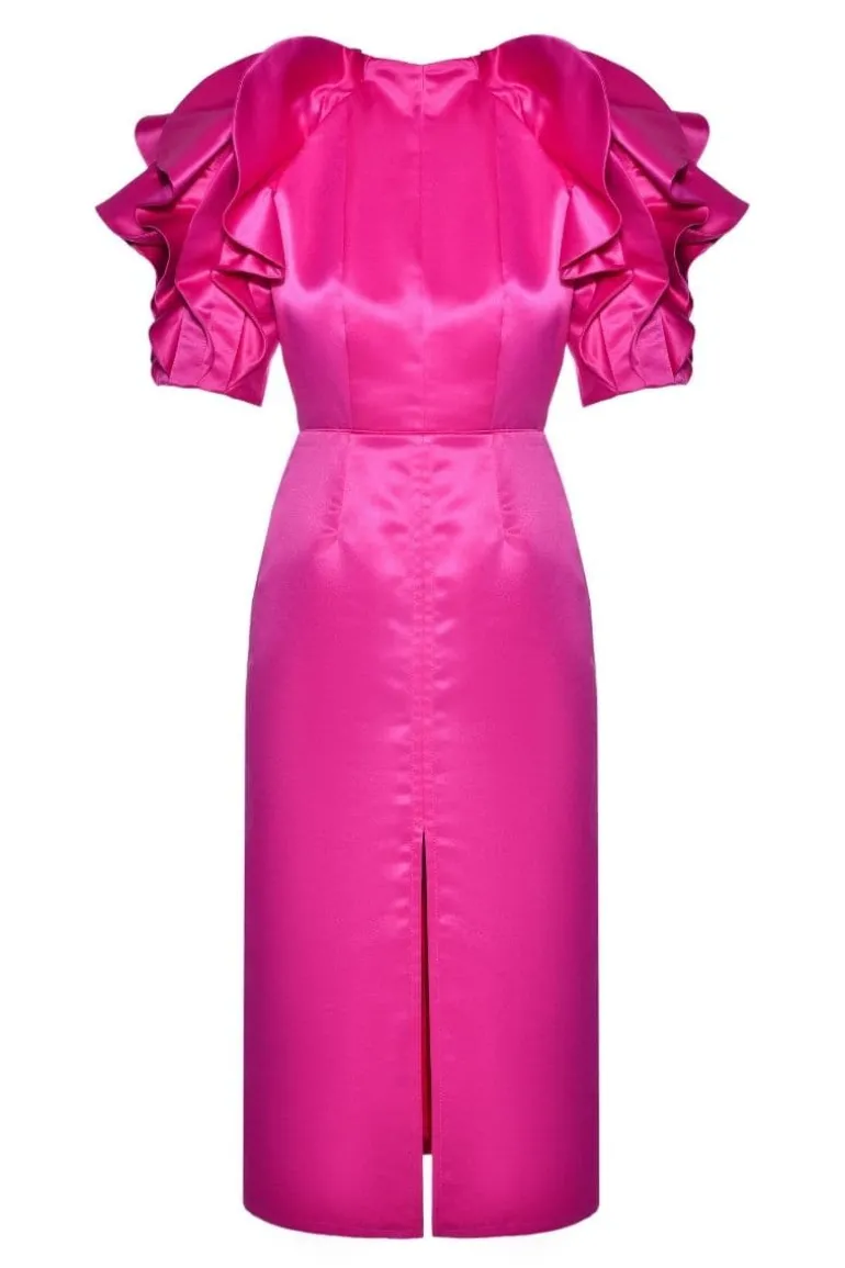 Dresses | Midi Dresses<CULT MIA IYA BLOSSOM MIDI DRESS Pink