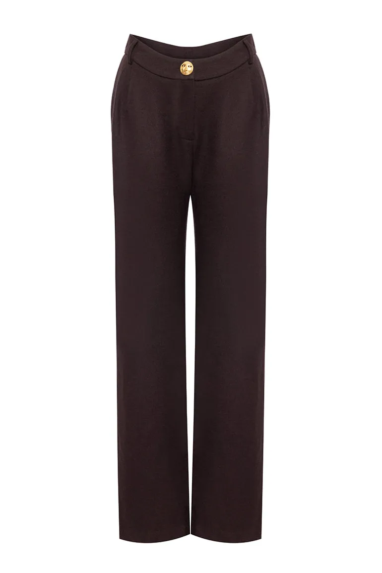 Pants<CULT MIA JACQUELINE PANTS IN Black Bean