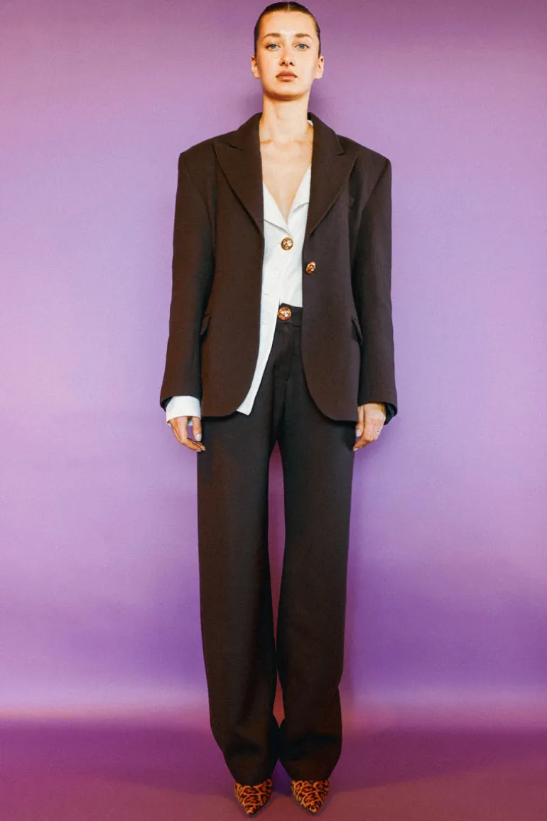 Pants<CULT MIA JACQUELINE PANTS IN Black Bean