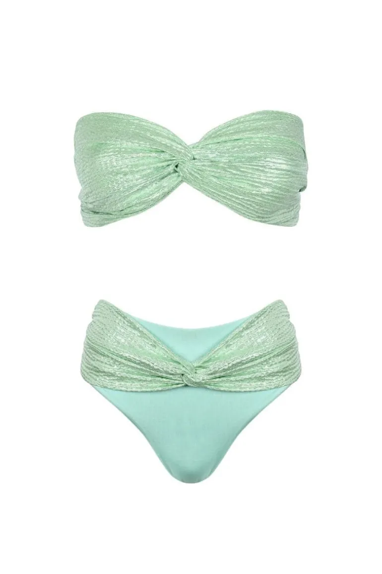 Swimwear<CULT MIA JANE SOFT GREEN BIKINI Turquoise