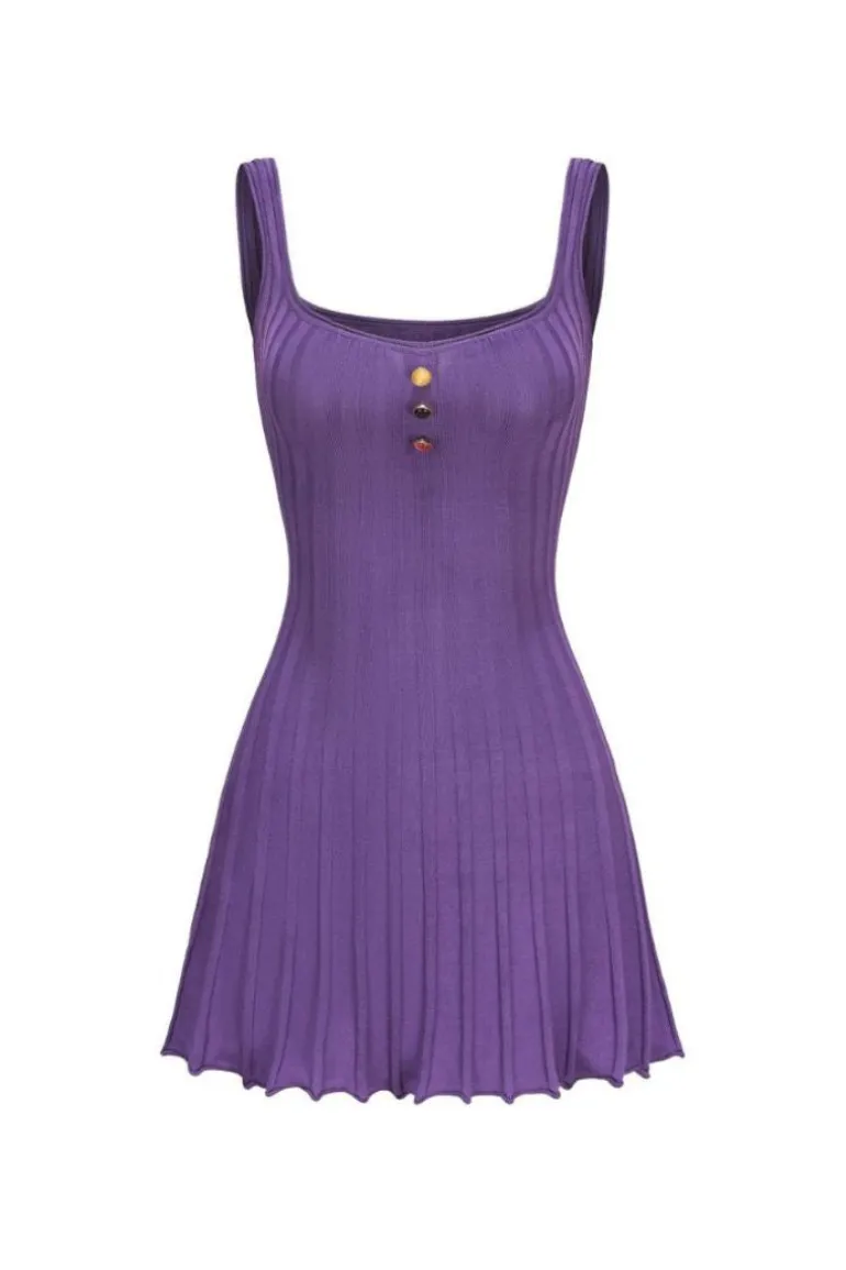 Dresses | Mini Dresses<CULT MIA JANELLE KNIT MINI DRESS Purple