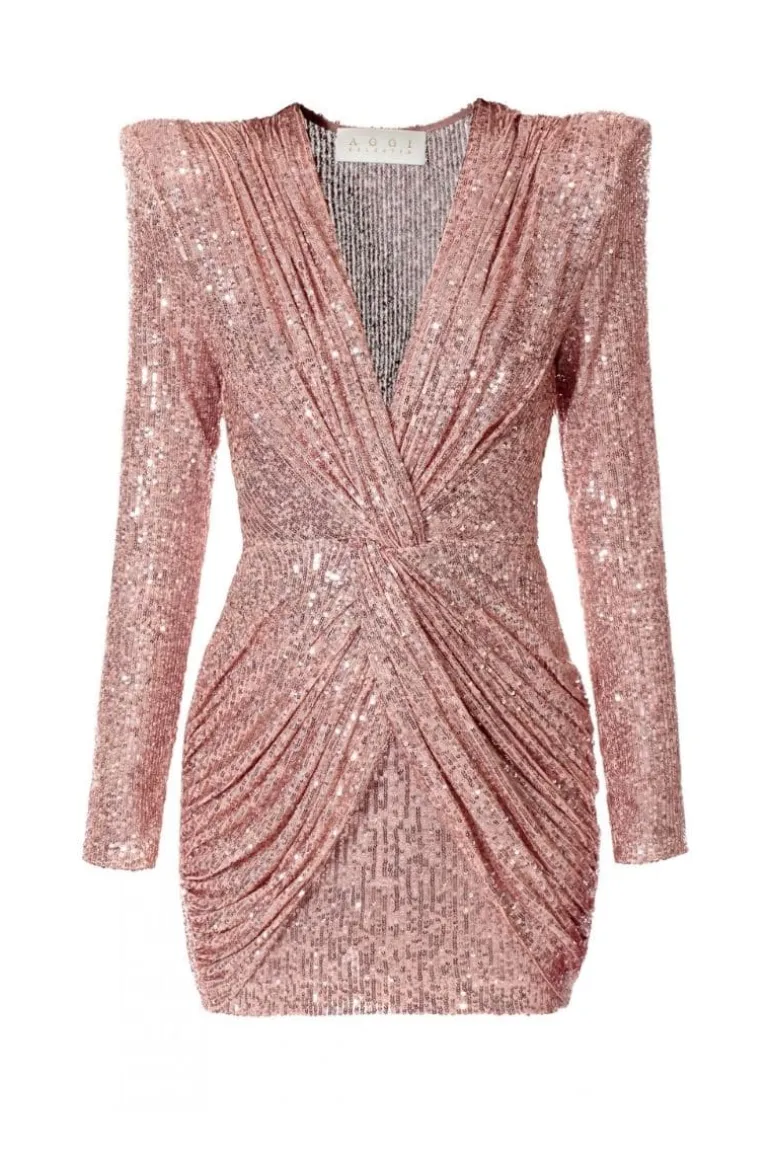 Dresses | Mini Dresses<CULT MIA JENNIFER ROSE CLOUD MINI DRESS Pink