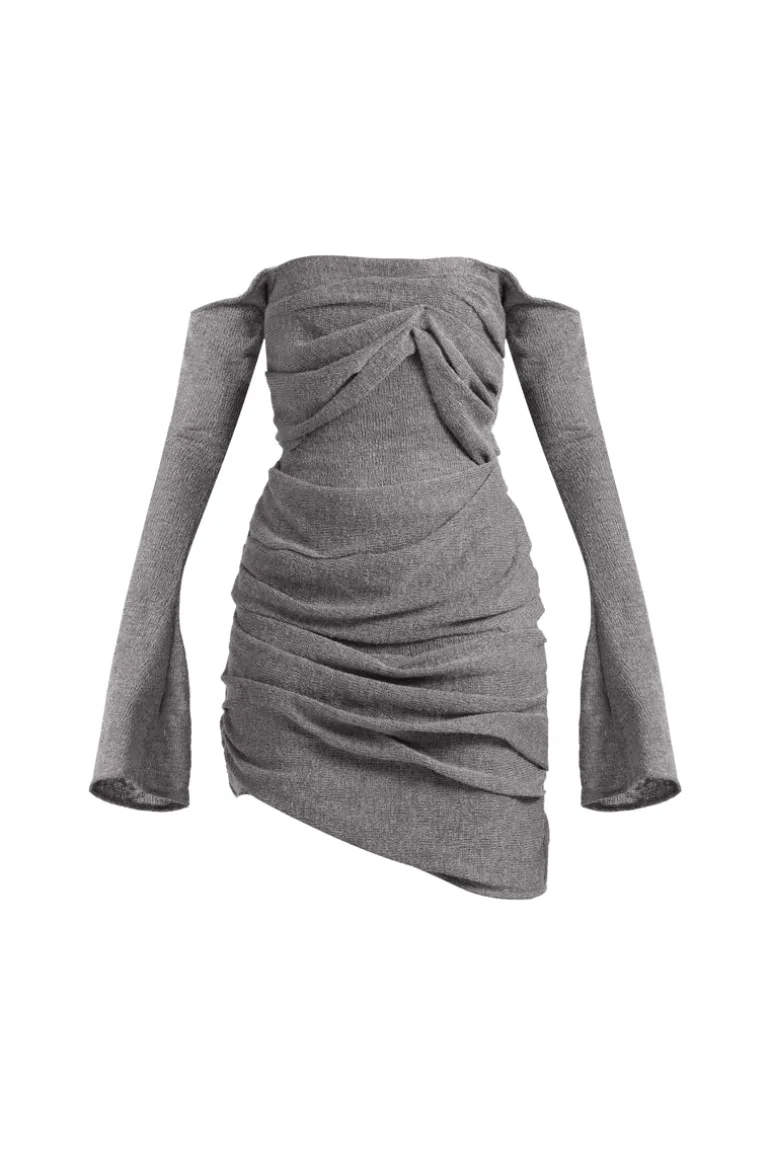 Dresses | Mini Dresses<CULT MIA JESS MINI DRESS Gray