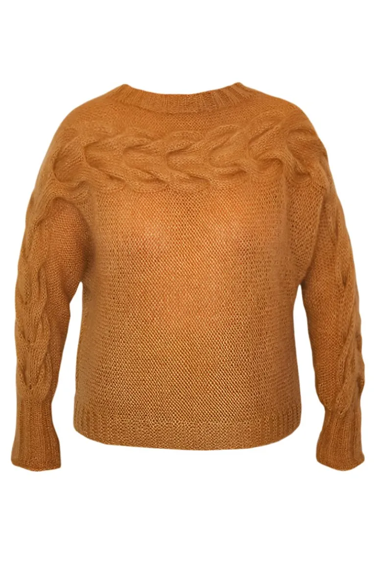 Knitwear<CULT MIA JURA SWEATER IN Nutmeg