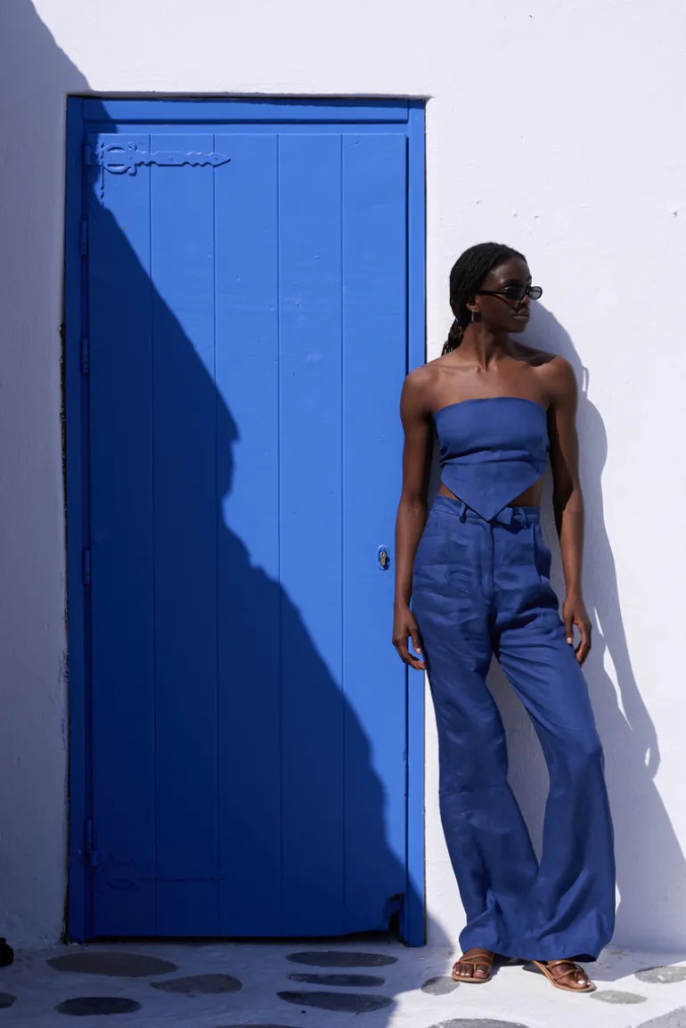 Pants<CULT MIA KAIA PANTS Navy Blue