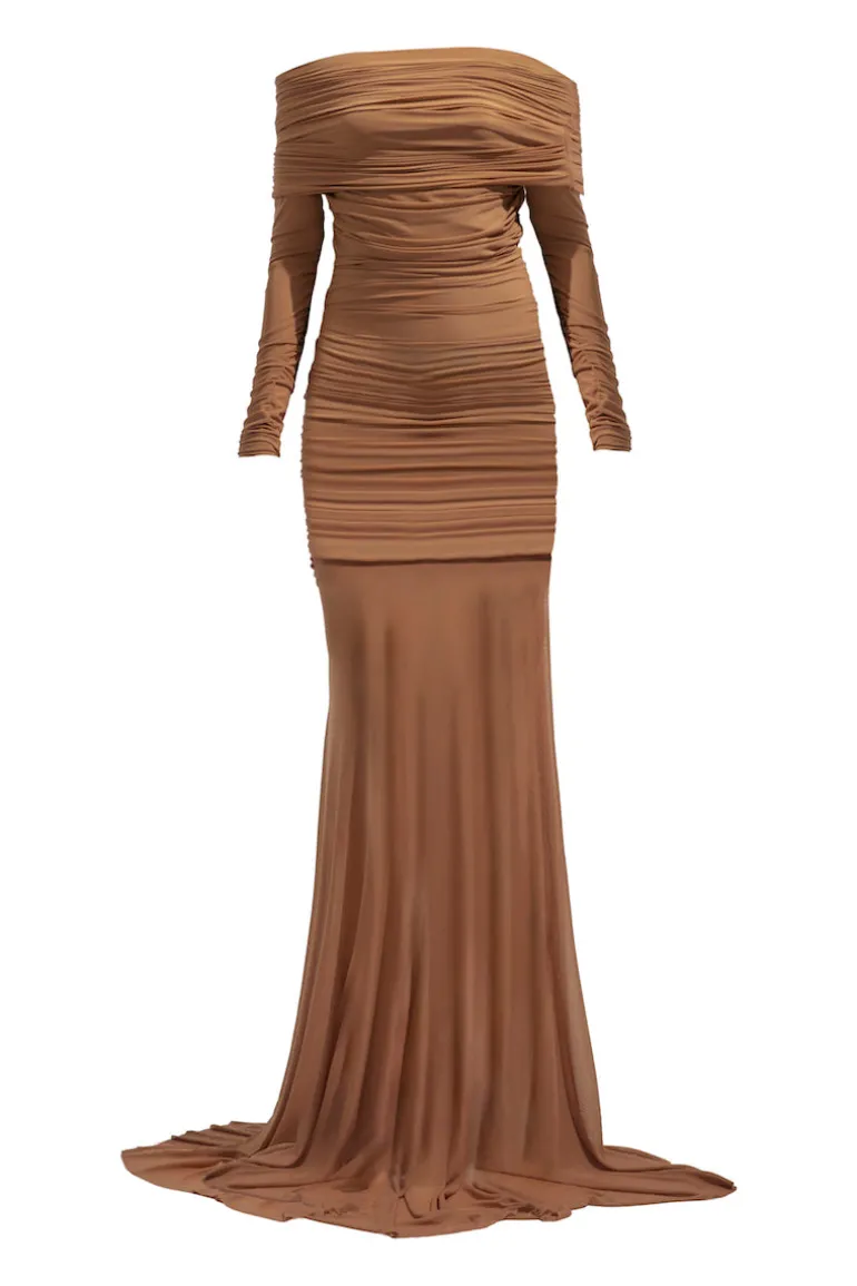 Dresses | Gowns<CULT MIA KELLY GOWN Dusty Rose