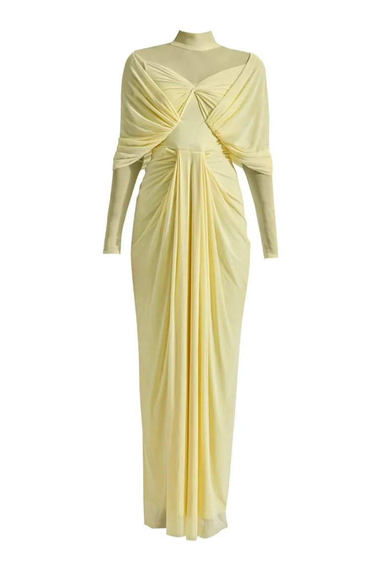 Dresses<CULT MIA KENNY MAXI DRESS Yellow