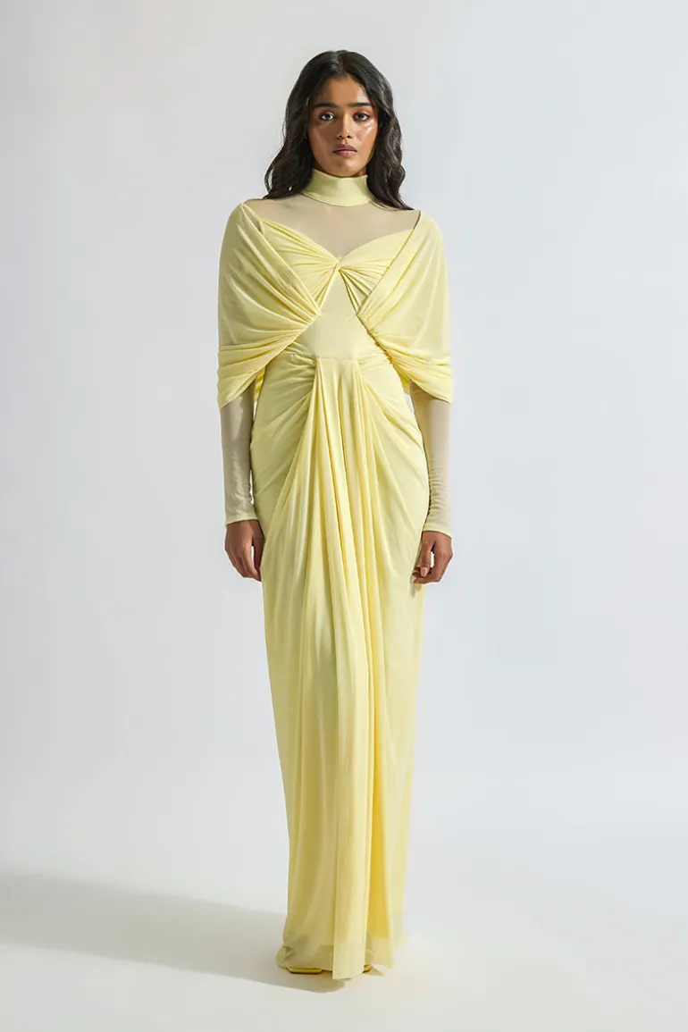 Dresses<CULT MIA KENNY MAXI DRESS Yellow