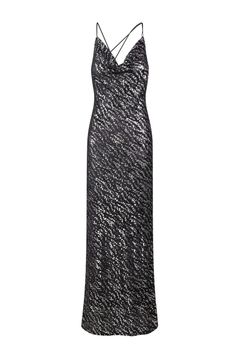 Dresses | Gowns<CULT MIA KENYA COWL-NECK GOWN Black