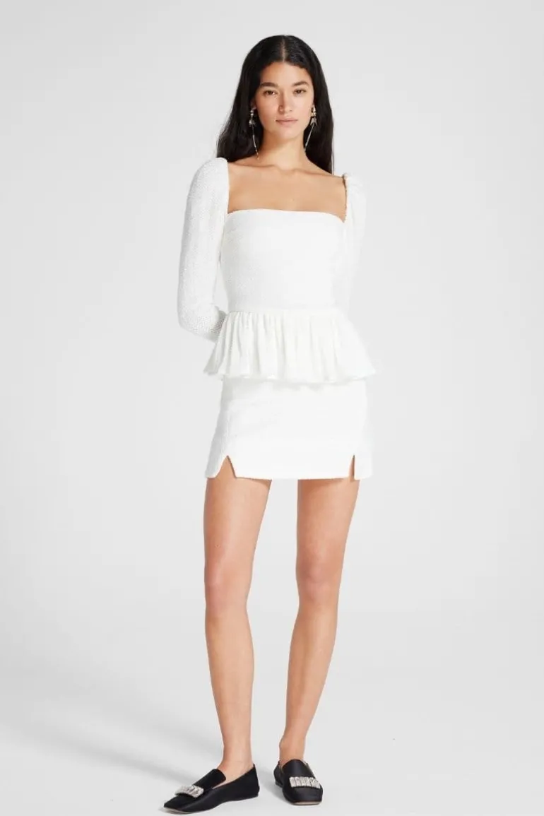 Skirts<CULT MIA KIMONO KNIT MINI SKIRT