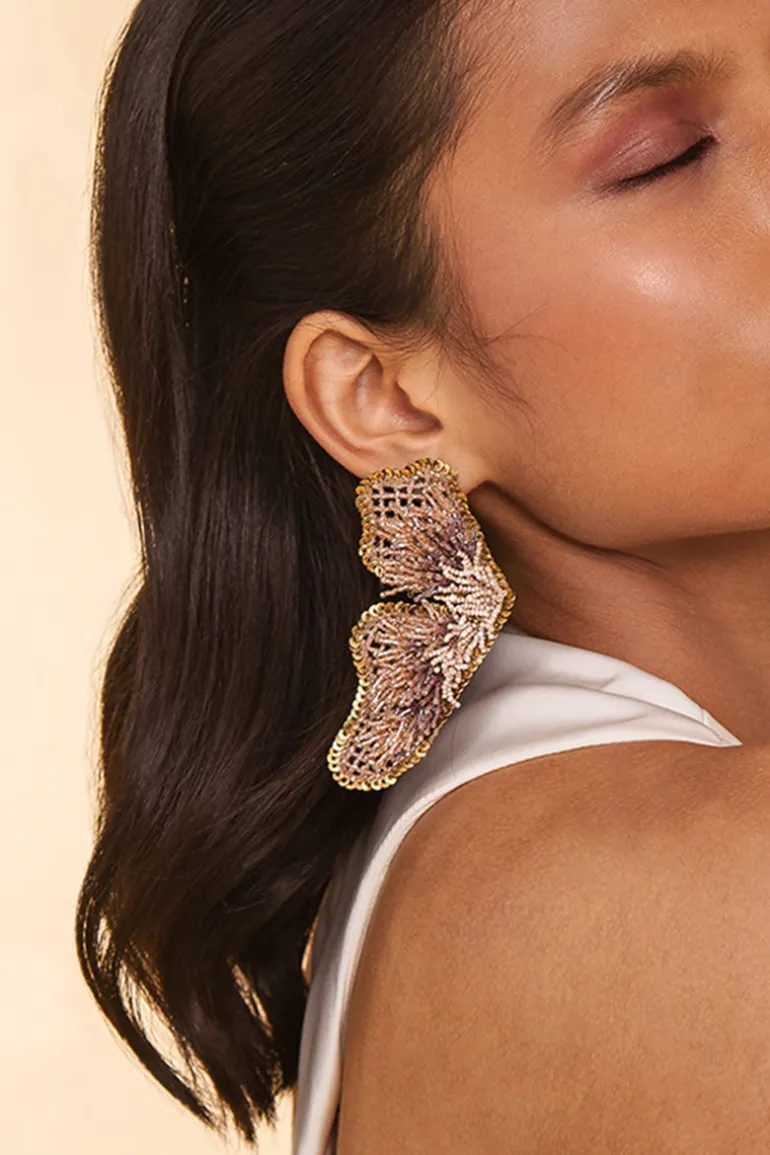 Earrings<CULT MIA LANELLE EARRINGS Champagne