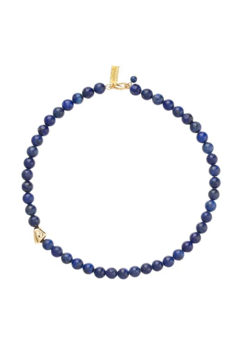 Necklaces<CULT MIA LAPIS TOKYO CHOKER Blue/Gold