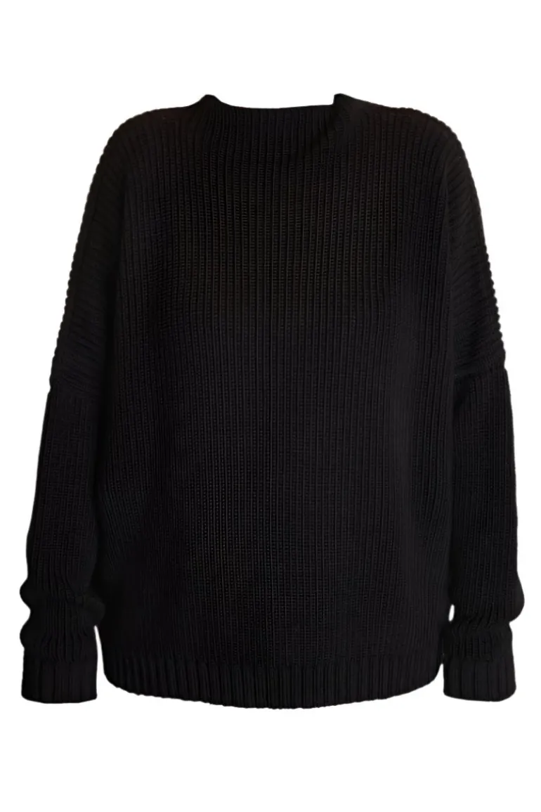 Knitwear<CULT MIA LAUMES SWEATER IN Black