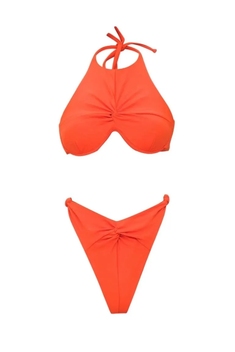 Swimwear<CULT MIA LAVA GADA KNOTTED BIKINI