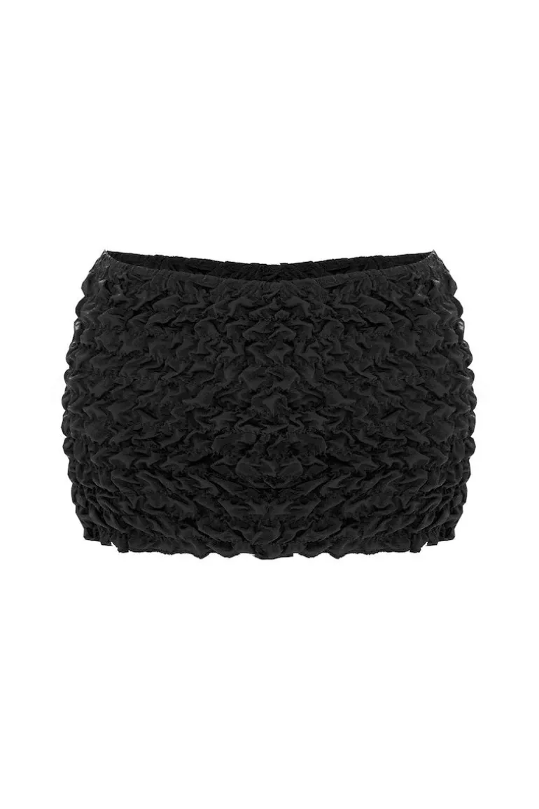 Swimwear<CULT MIA LIA MINI BEACH SKIRT Black
