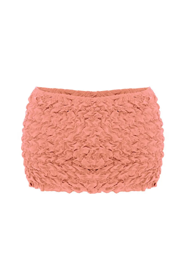 Swimwear<CULT MIA LIA MINI BEACH SKIRT Peach