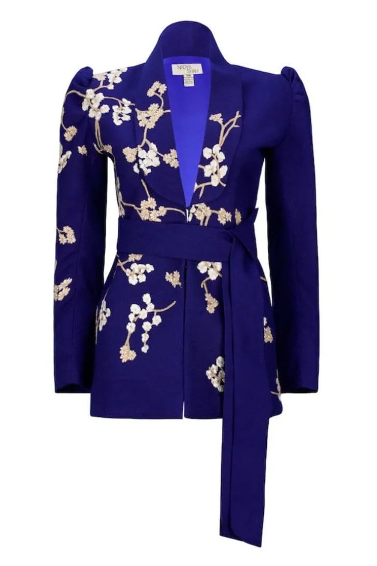 Jackets<CULT MIA LILY FLEUR DE CREASIER JACKET Blue