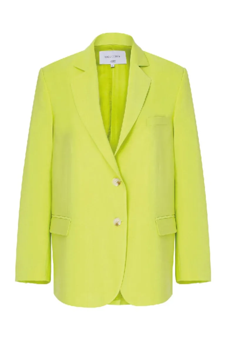 Blazers<CULT MIA BOXY OVERSIZE JACKET Lime