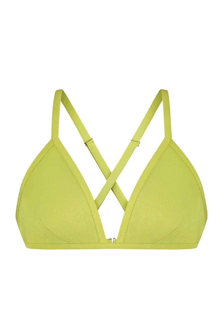 Tops<CULT MIA LIME BUSTIER TOP Lime punch