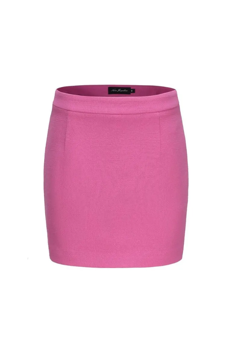 Skirts<CULT MIA LISETTE PINK MINI SKIRT Rose Red
