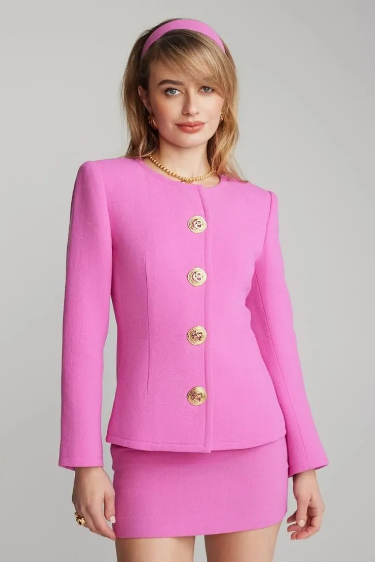 Skirts<CULT MIA LISETTE PINK MINI SKIRT Rose Red