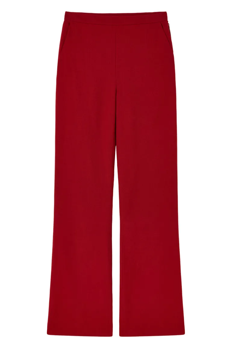 Pants<CULT MIA LIZA FLAT FACE PANTS IN Pillarbox Red
