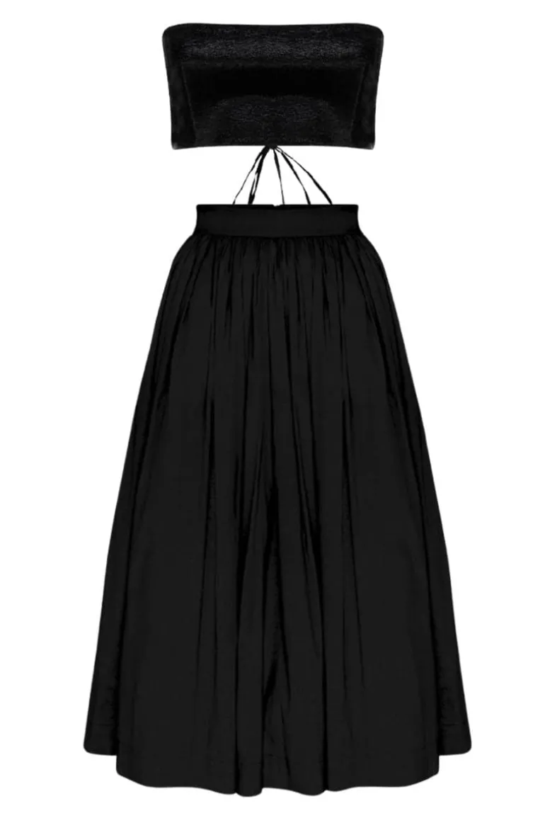 Outfit Sets<CULT MIA LOU LOU TOP AND MIDI SKIRT SET Noir