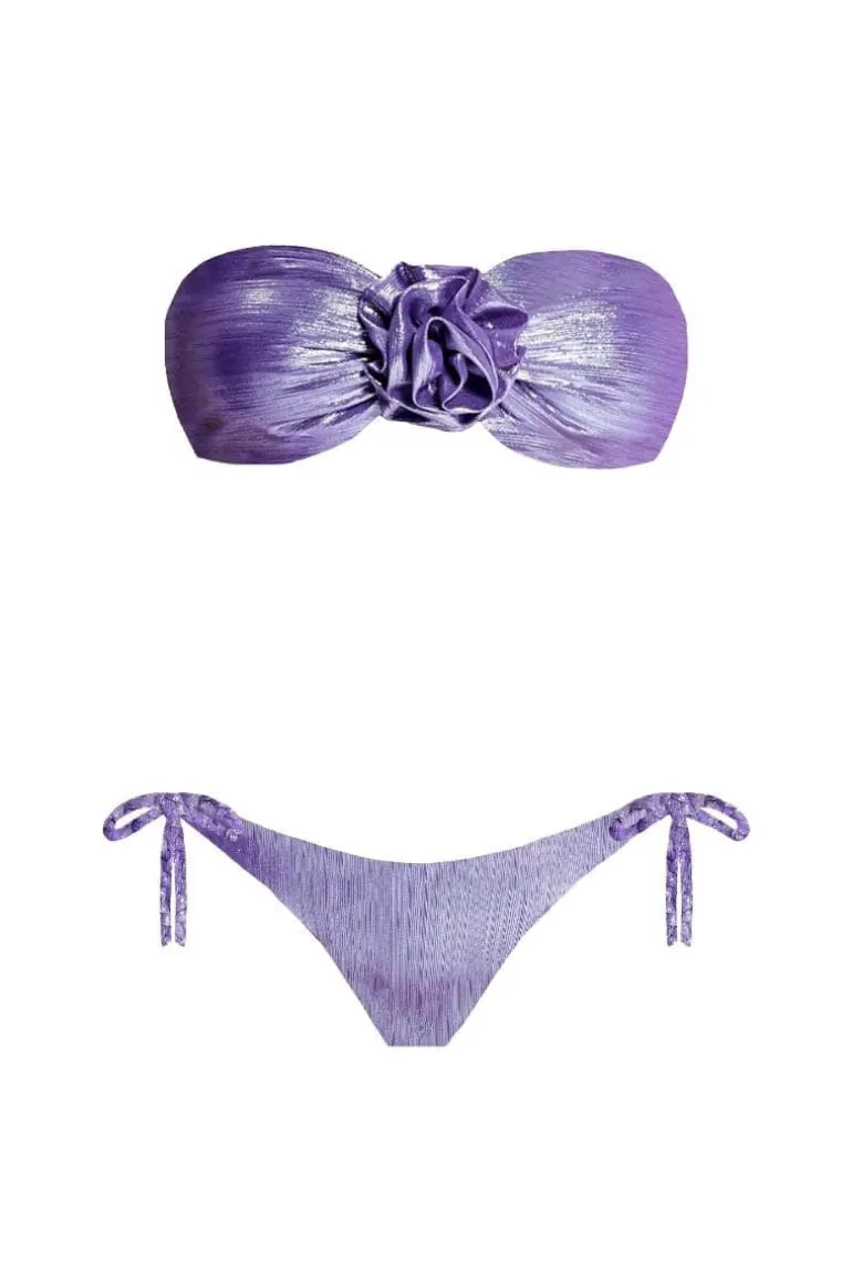 Swimwear<CULT MIA LOU LOU'S BIKINI SET Purple