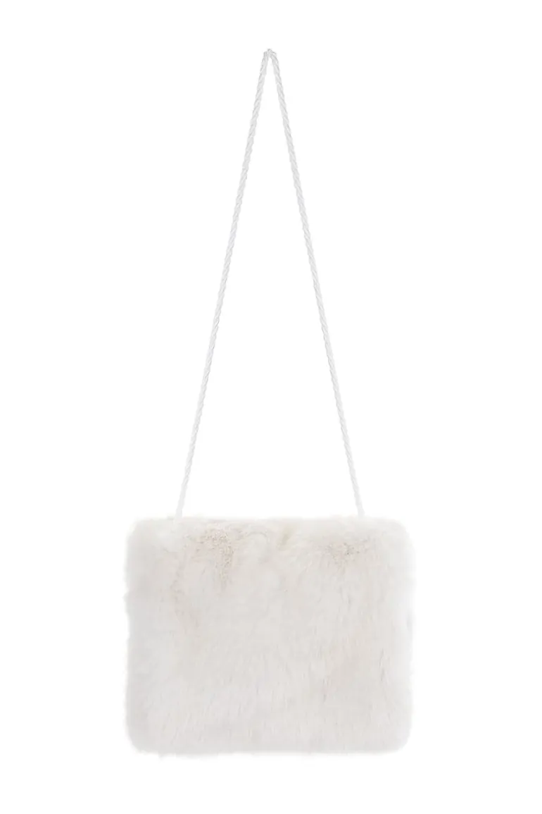 Shoulder Bags<CULT MIA LOUIS SHOULDER BAG White