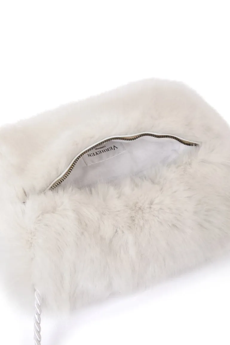 Shoulder Bags<CULT MIA LOUIS SHOULDER BAG White