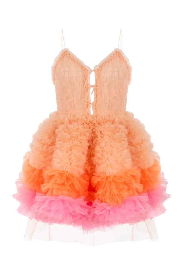 Dresses | Mini Dresses<CULT MIA LOVE V-NECK MINI DRESS Multicolor