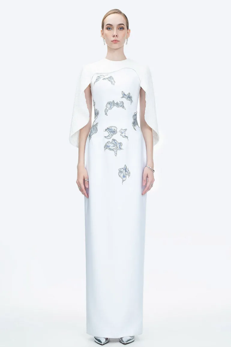Dresses | Gowns<CULT MIA LUSTRE REVERIE GOWN IN White