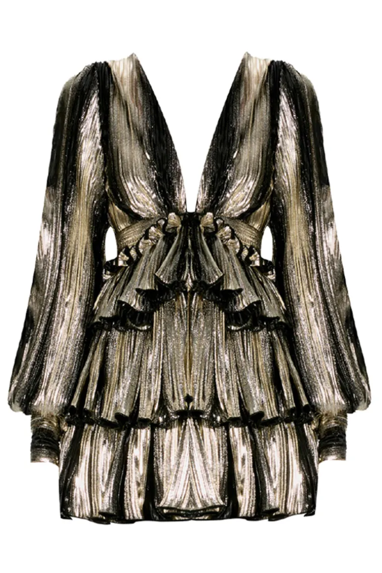 Dresses | Mini Dresses<CULT MIA LUTETIA MINI DRESS Gold