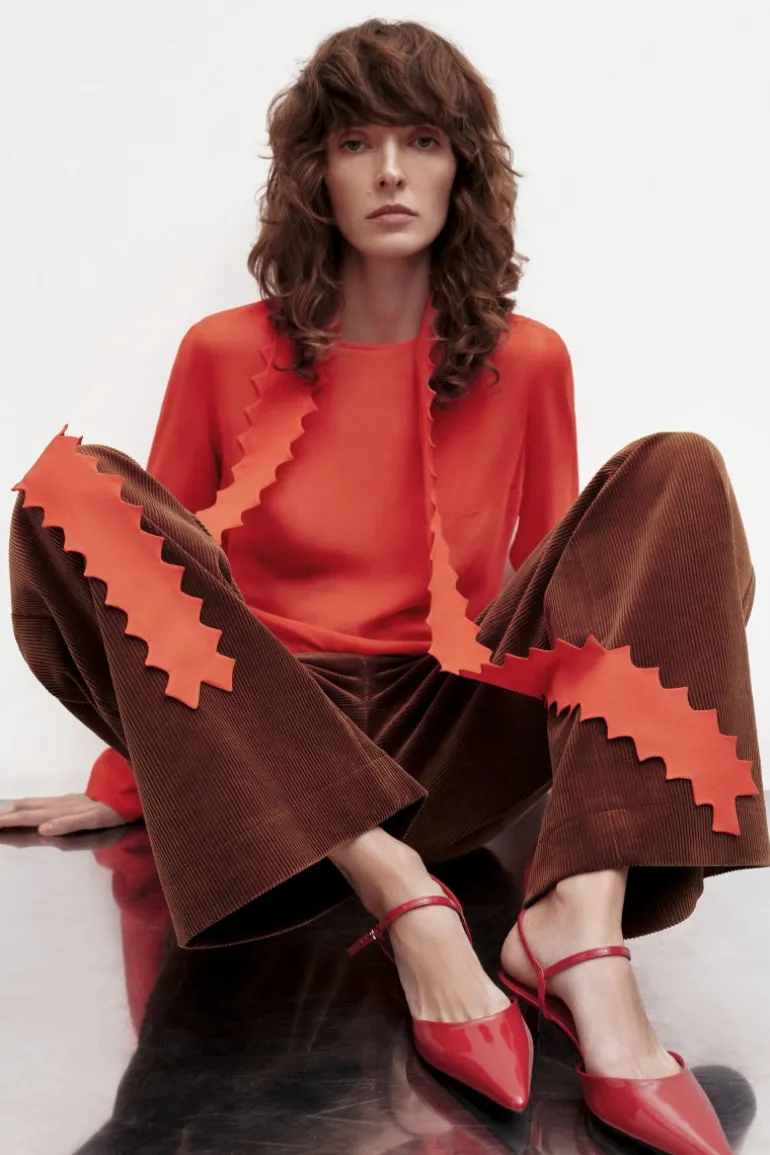 Tops<CULT MIA LYSHTVA BLOUSE IN Red