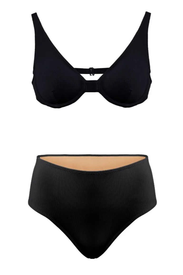 Swimwear<CULT MIA MABELA AND IRENE BIKINI Black