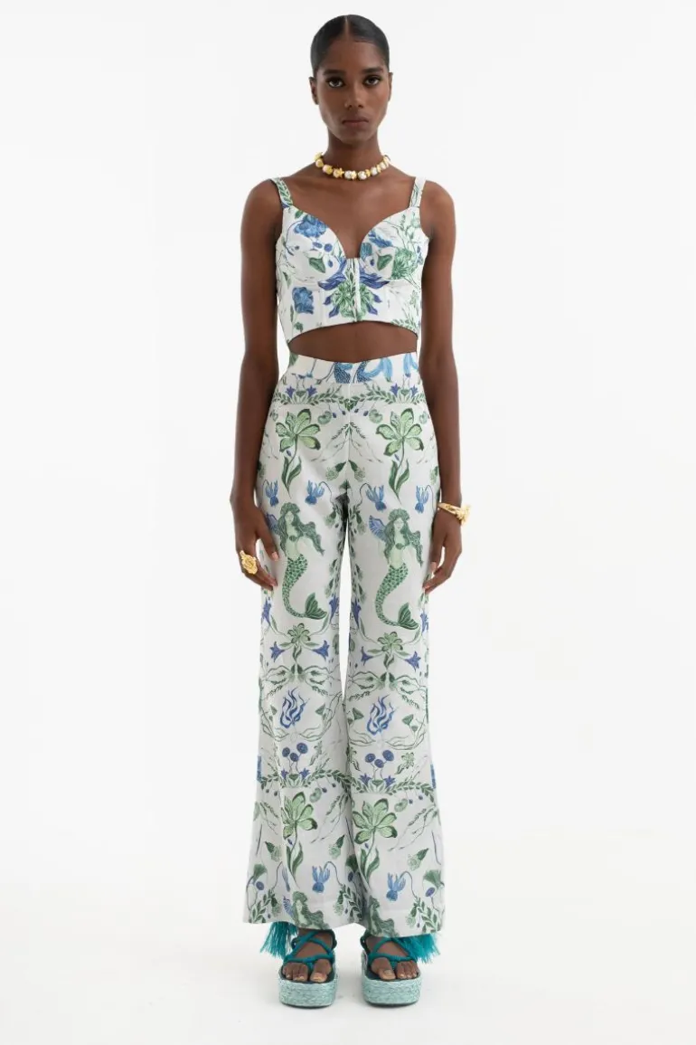Tops<CULT MIA MADELIA CROP TOP Oceanid