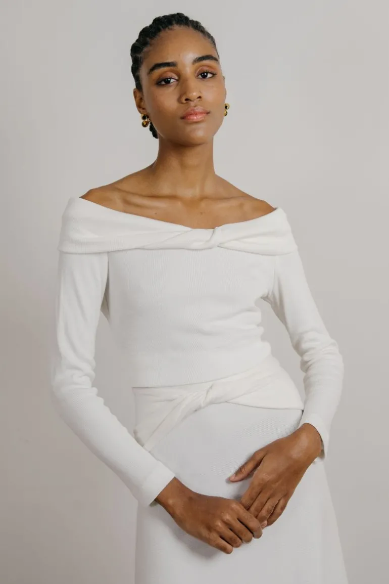 Tops<CULT MIA MANGO TOP White, Black