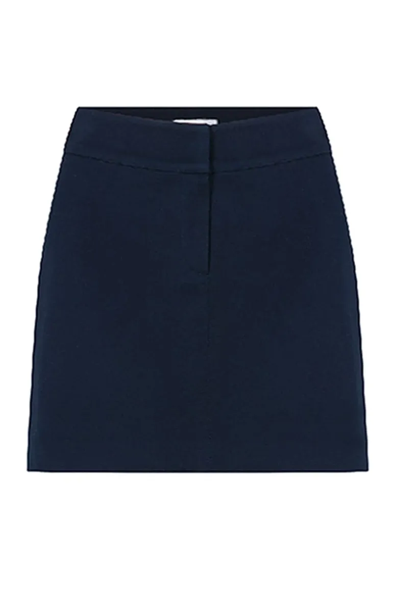 Skirts<CULT MIA MARDE COTTON MINI SKIRT Deep Cobalt