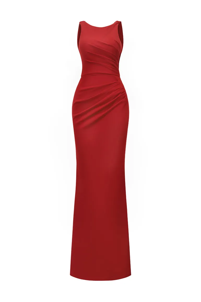 Dresses | Gowns<CULT MIA MARTHA COWL BACK GOWN Red