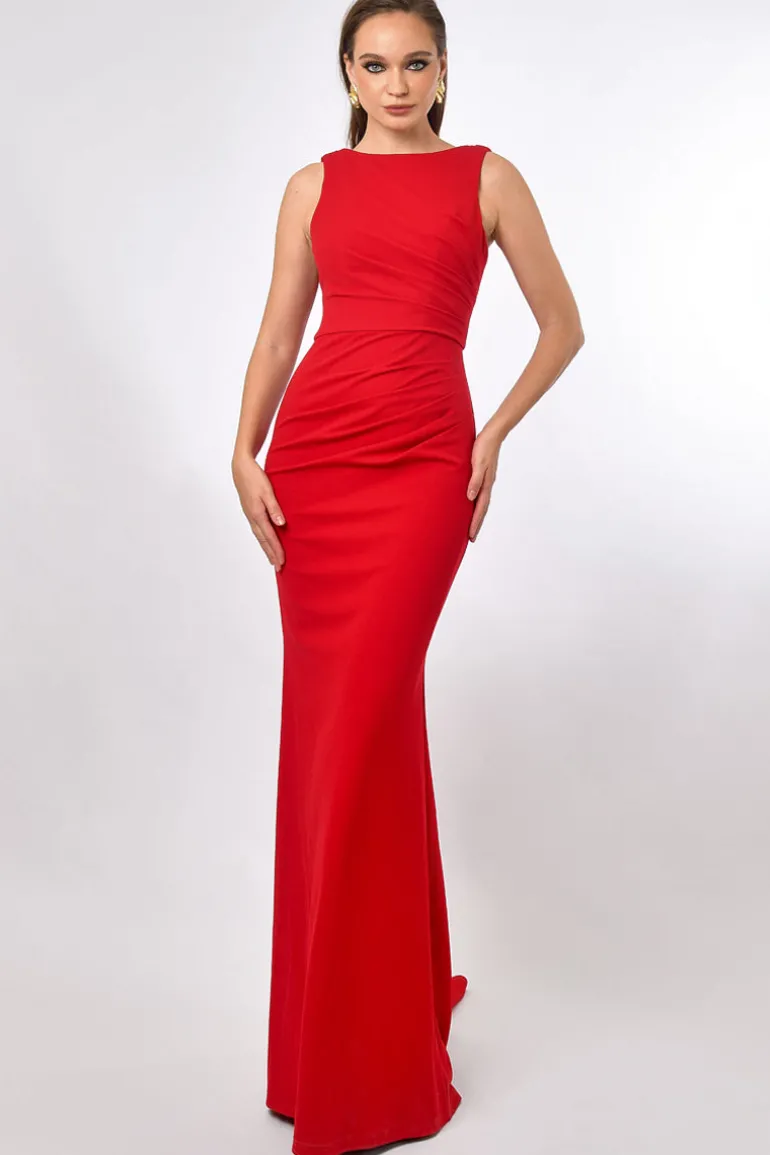 Dresses | Gowns<CULT MIA MARTHA COWL BACK GOWN Red