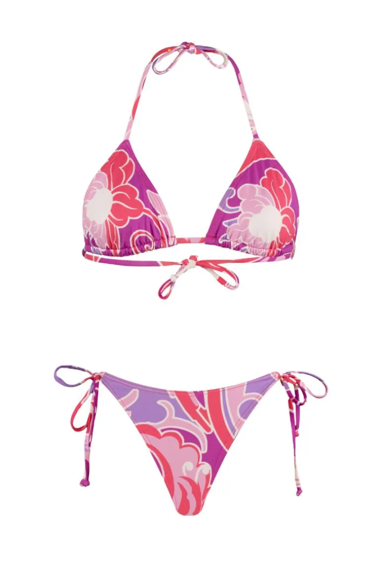 Swimwear<CULT MIA MATIA ESTAMPADO BIKINI IN PINK Pink Waves