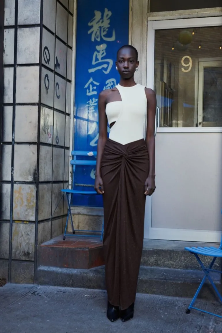 Skirts<CULT MIA MAY SKIRT IN Cocoa