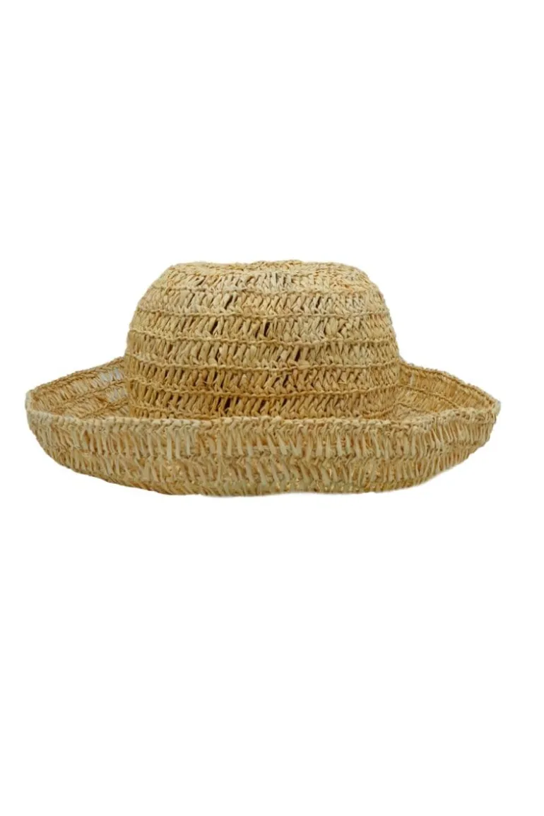 Hats<CULT MIA MAYA STRAW BUCKT HAT Natural